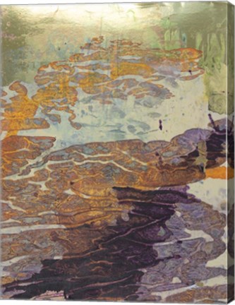 Framed Monet&#39;s Landscape VII Print