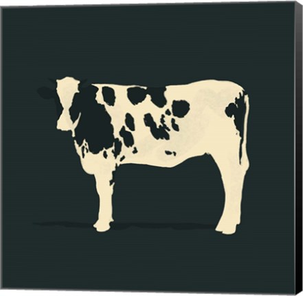 Framed Refined Holstein IV Print