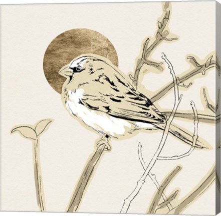 Framed Spring Passerine II Print