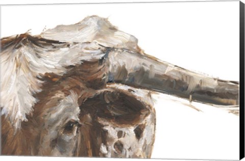 Framed Steer Clear II Print