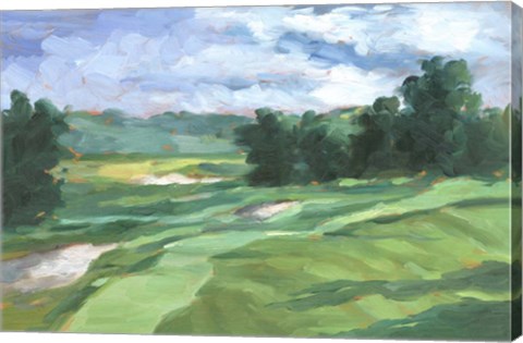 Framed Golf Course Study IV Print