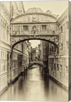 Framed Vintage Venice I Print