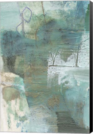 Framed Terrene Abstract V Print