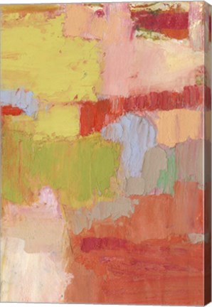 Framed Bright Costa II Print