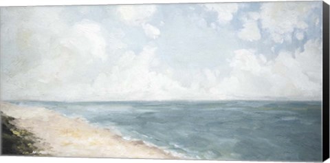 Framed Beach View Print