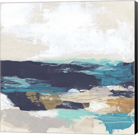 Framed Palette Coast II Print