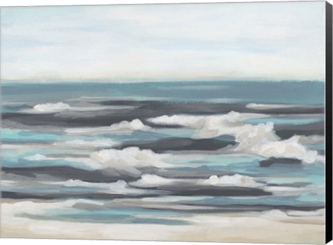 Framed Gentle Surf II Print