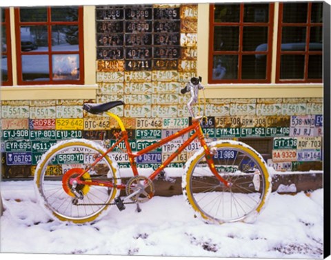 Framed CB Bike Print