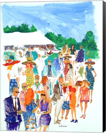 Framed Summer Food Festival Print