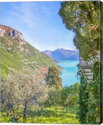 Framed Lago di Como View No. 1 Print