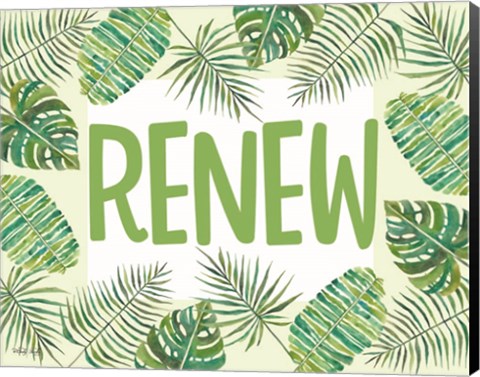 Framed Renew Print