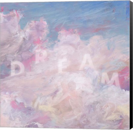 Framed Daydream Pink 04 Print