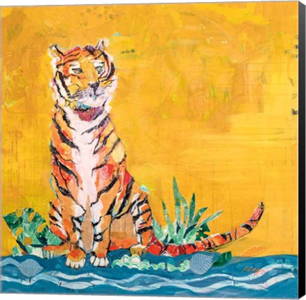Framed Tiger Print
