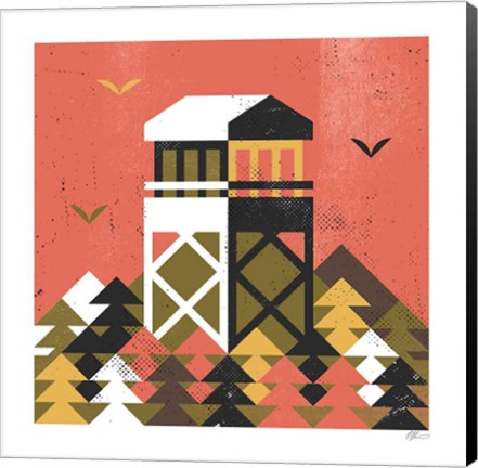 Framed Firewatch Print