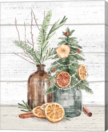 Framed Seasonal Market III Print