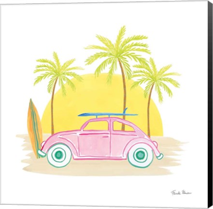 Framed Beach Cruiser II Print