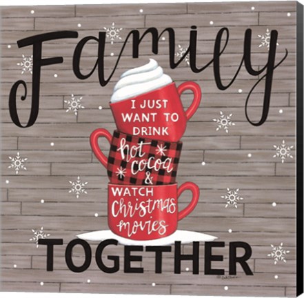 Framed Family Together Print