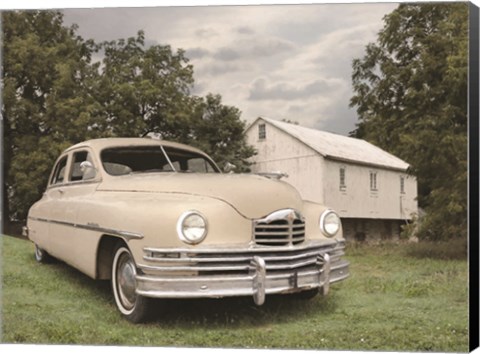 Framed 1950 Packard Print