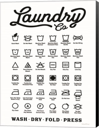 Framed Laundry Co. Print