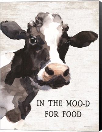 Framed In the Moo-d for Food Print