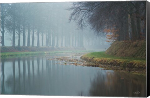 Framed Foggy Reflections Print