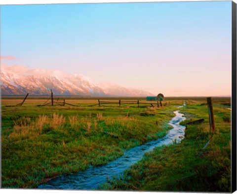 Framed Home On The Range Print