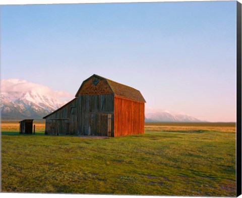 Framed Ol&#39; Barn Print