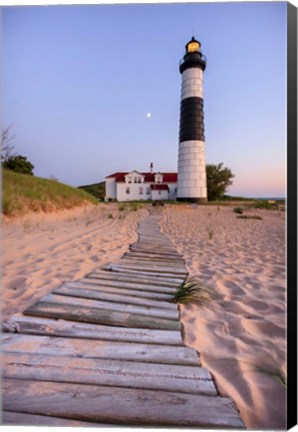 Framed Big Sable Point Lighthouse Print