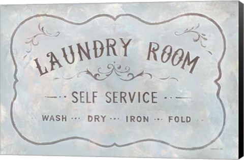 Framed Laundry Day VII Print