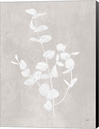 Framed Botanical Study II Neutral Crop Print