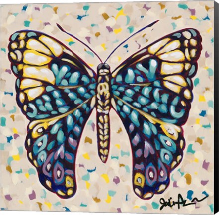 Framed Pop Butterfly II Print