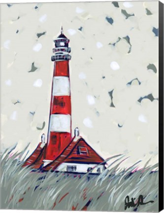 Framed Pop Lighthouse II Print