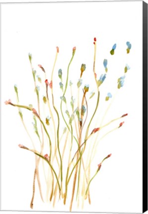 Framed Little Paint Brushes Print