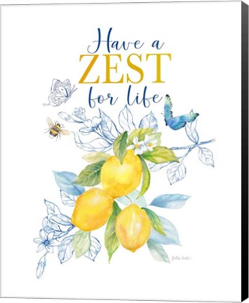 Framed Lemon Sketch Book IV Print