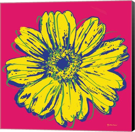 Framed Flower Pop Art IV Print