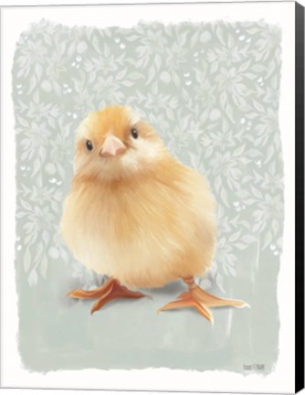 Framed Spring Chick II Print