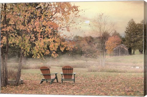 Framed Adirondack Sunrise Print