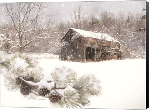 Framed Pine Ridge Farm Print