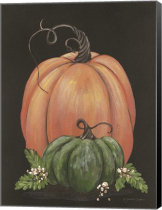 Framed Pumpkin and Talloberry Print