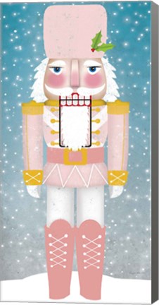 Framed Nutcracker I Blush Print