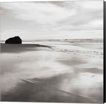 Framed Bandon Beach Oregon I Crop Print