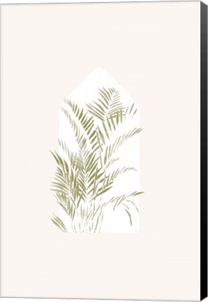 Framed Tropical Window 1 Print