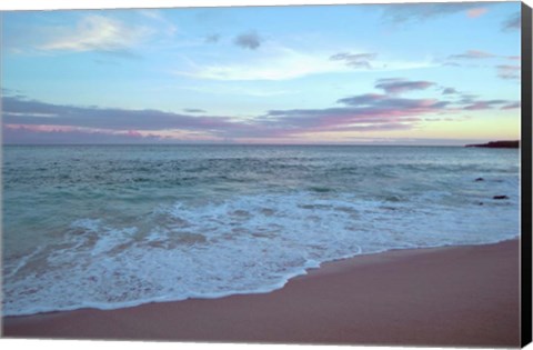 Framed Hawaii Beach Sunset No. 1 Print