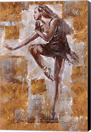 Framed Jazz Dancer No. 1 Print