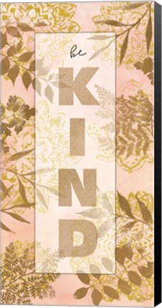 Framed Be Kind Print