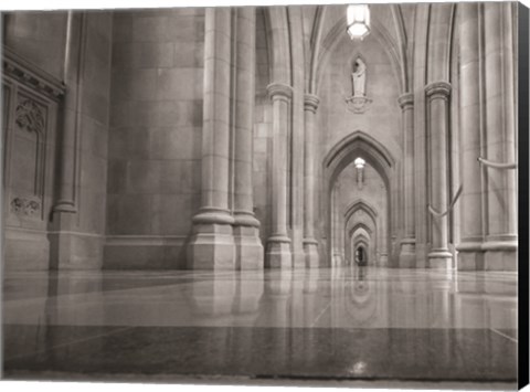 Framed National Cathedral Print