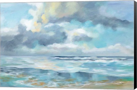 Framed Summer Clouds Print