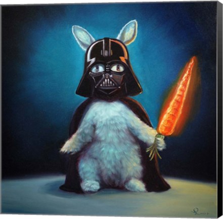 Framed Bunny Vader Print