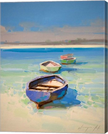 Framed Caribbean Shore Print