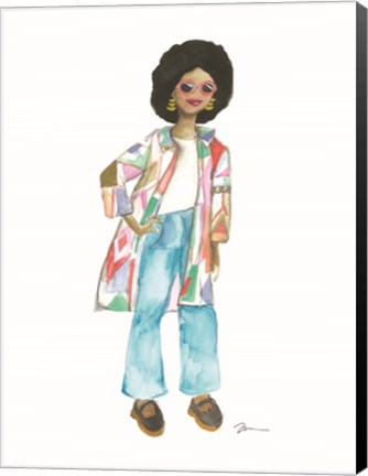 Framed Coat of Many Colors Print